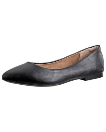 Navy Microsuede Women's Loafer Flats